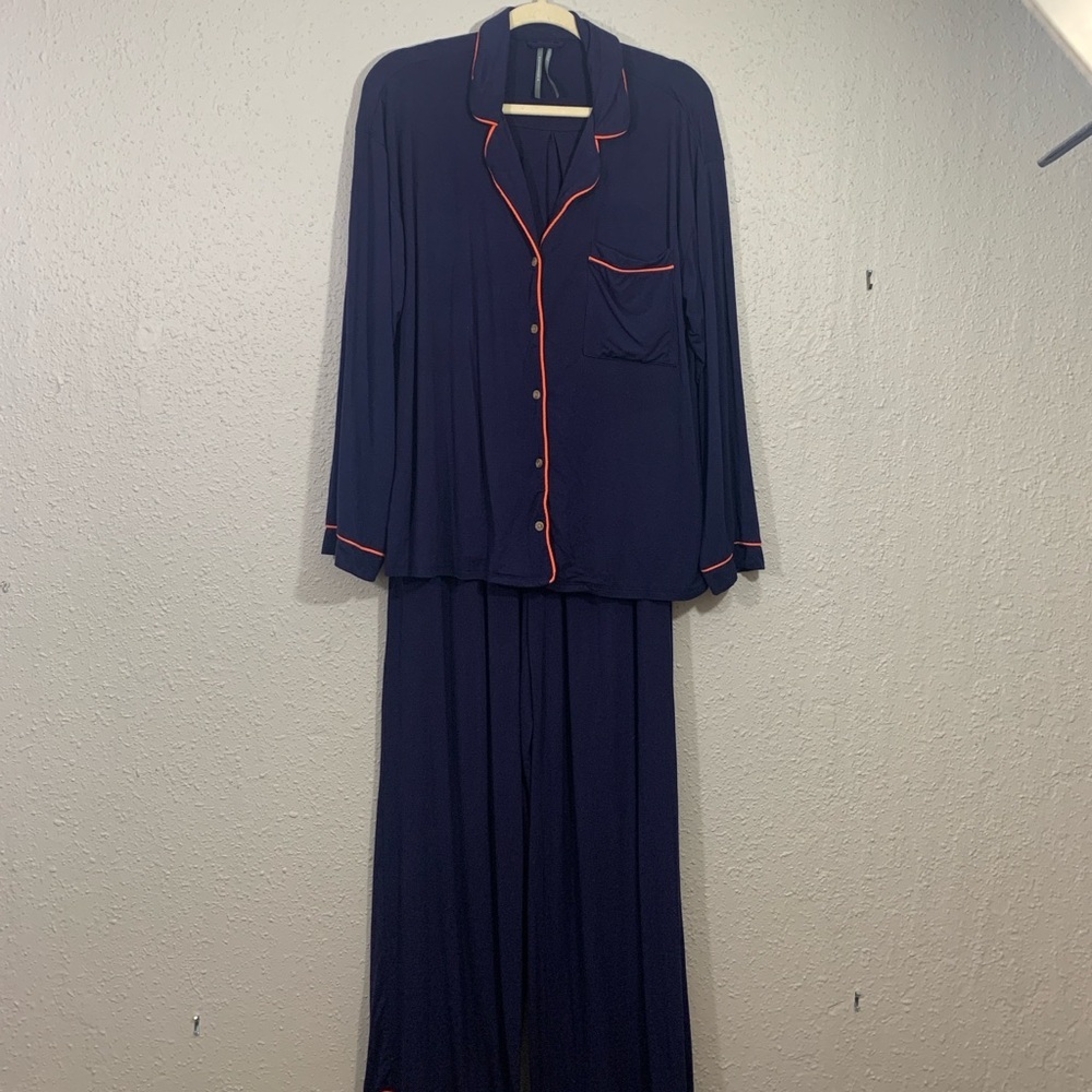 By Anthropologie “The Briar Piped Pajama‎ Pants & Long Sleeve”. Matching PJ set